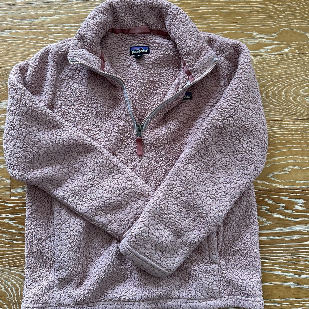 Patagonia Pink Fleece Pullover